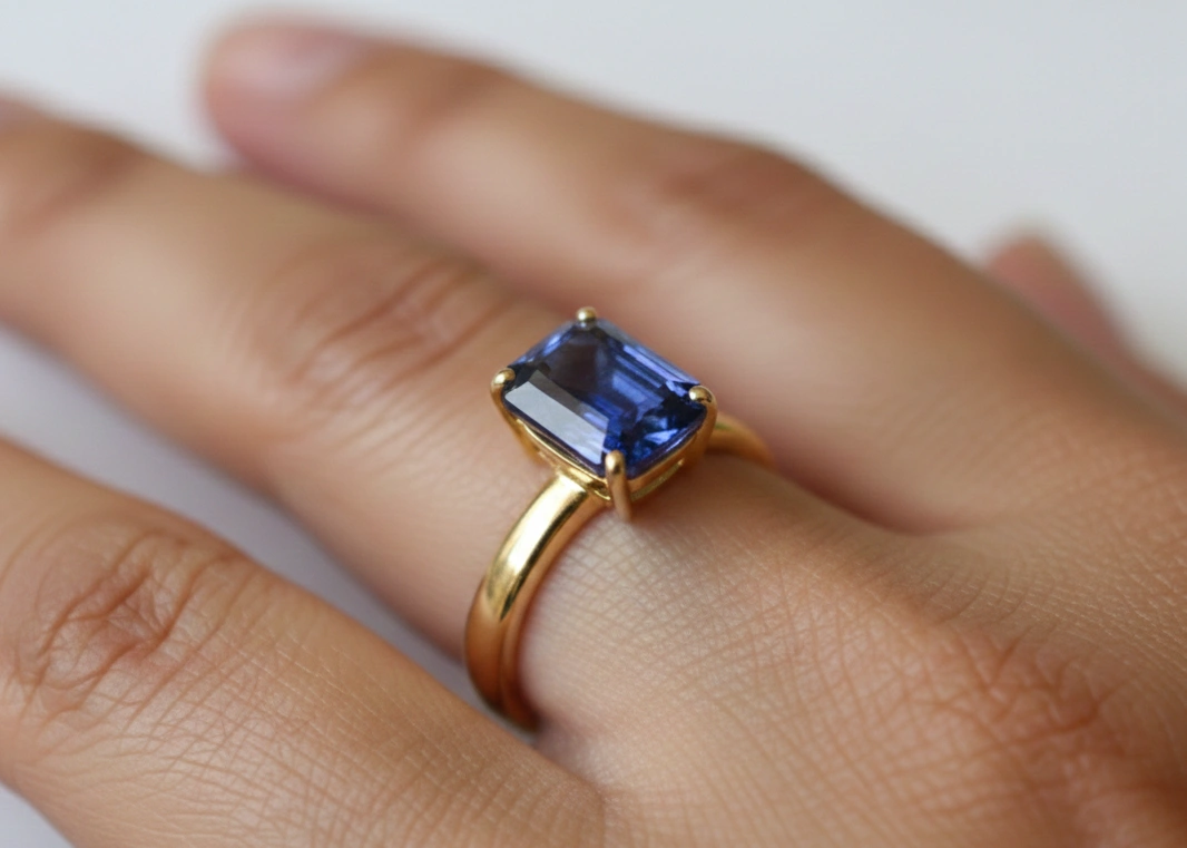 Blue Sapphire Neelam Stone